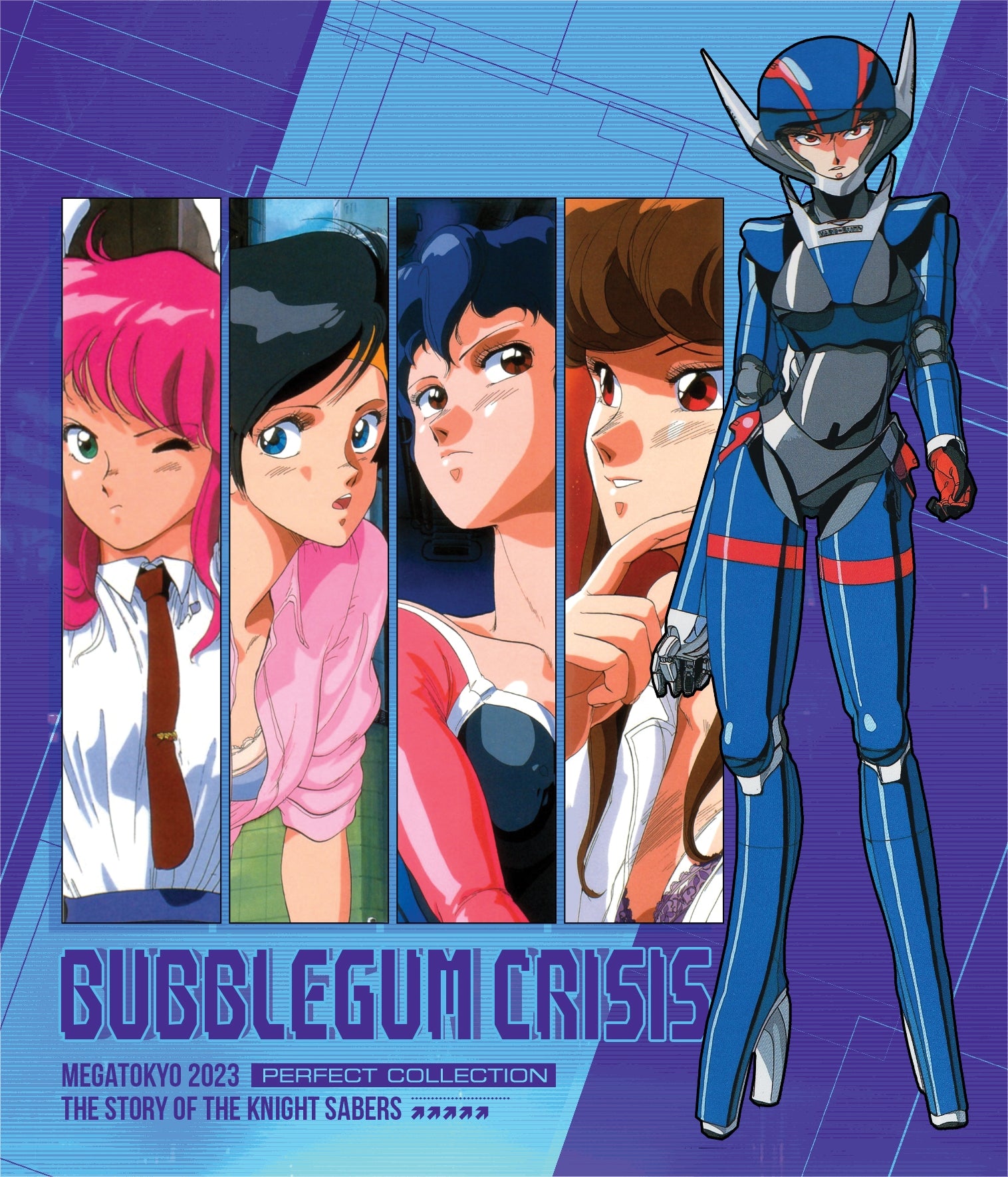 BUBBLEGUM CRISIS: PERFECT COLLECTION BLU-RAY [PRE-ORDER]