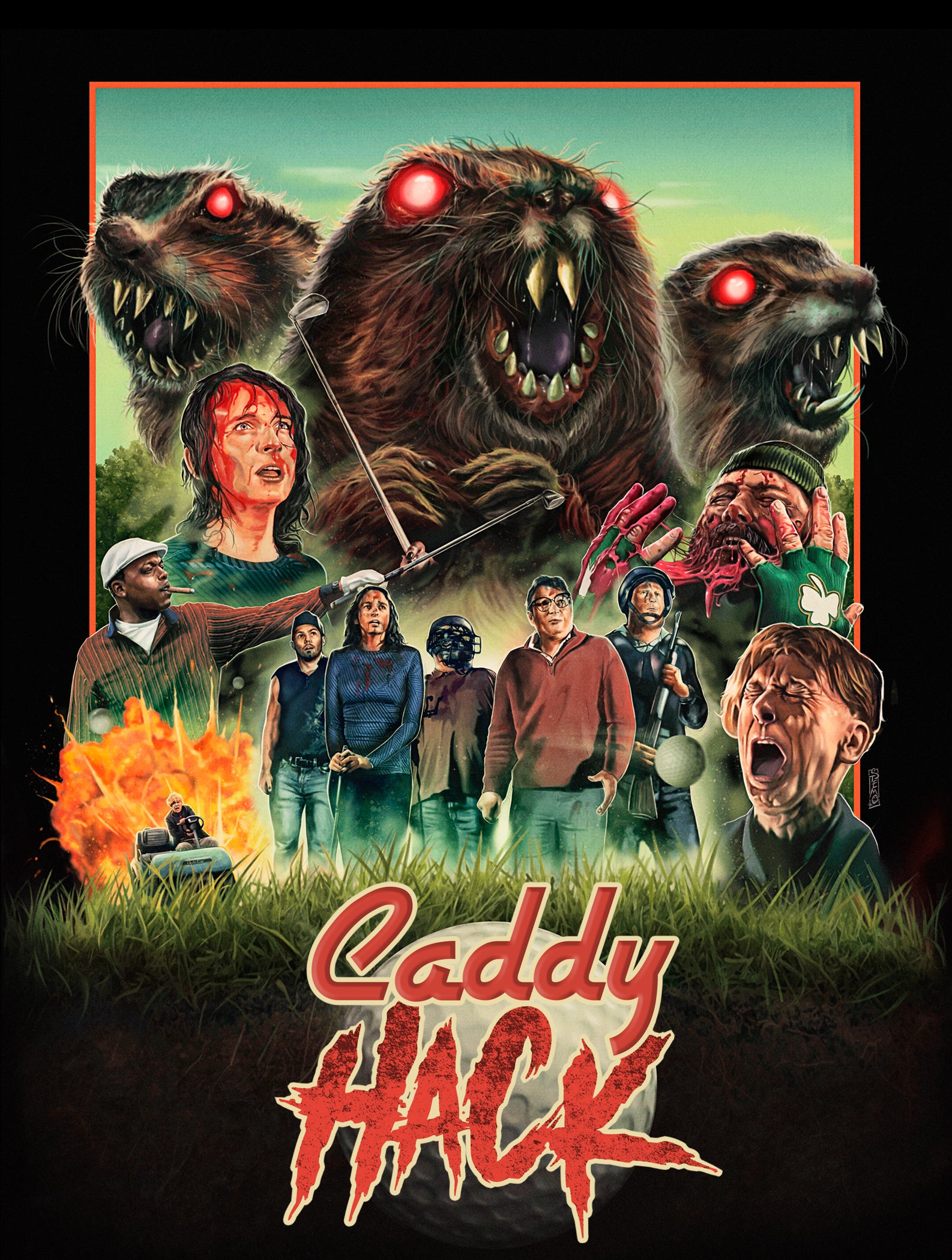 CADDY HACK BLU-RAY