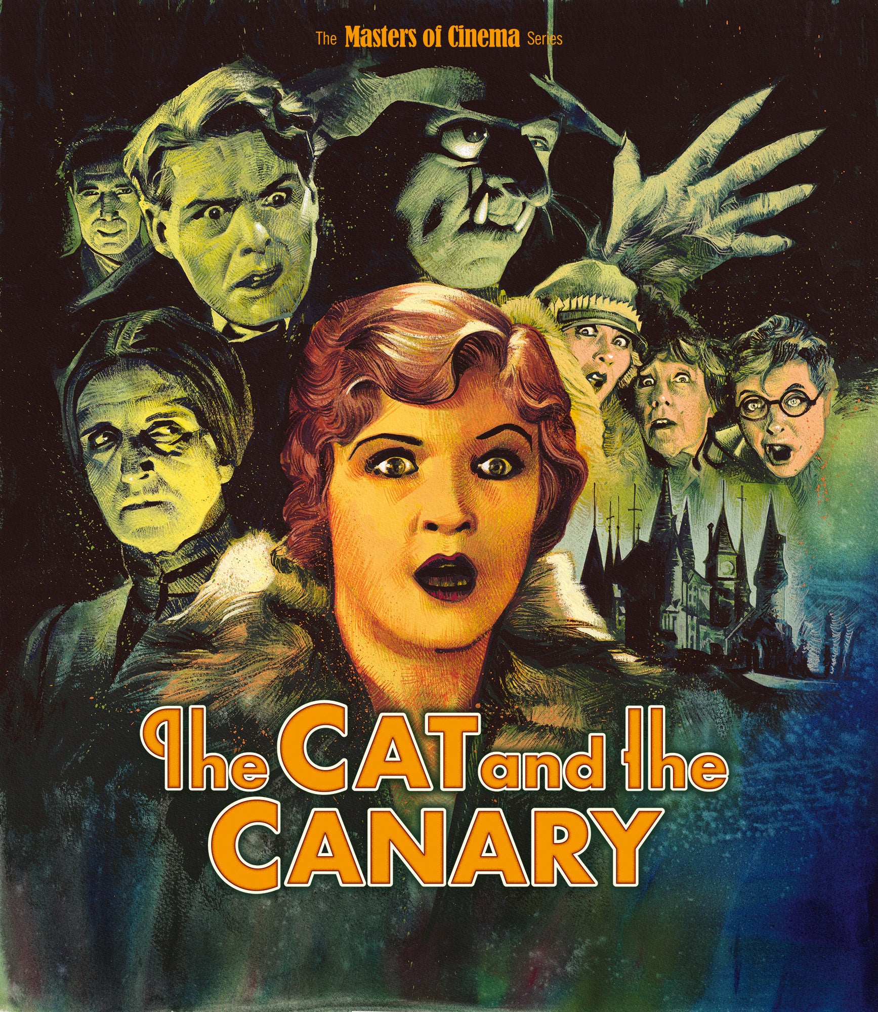 THE CAT AND THE CANARY BLU-RAY