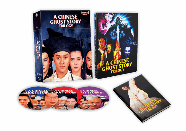 A CHINESE GHOST STORY TRILOGY (REGION FREE IMPORT - LIMITED EDITION) BLU-RAY STEELBOOK [PRE-ORDER]