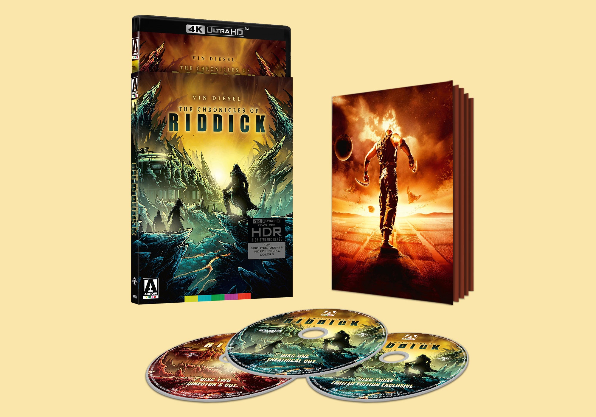 THE CHRONICLES OF RIDDICK (LIMITED EDITION) 4K UHD