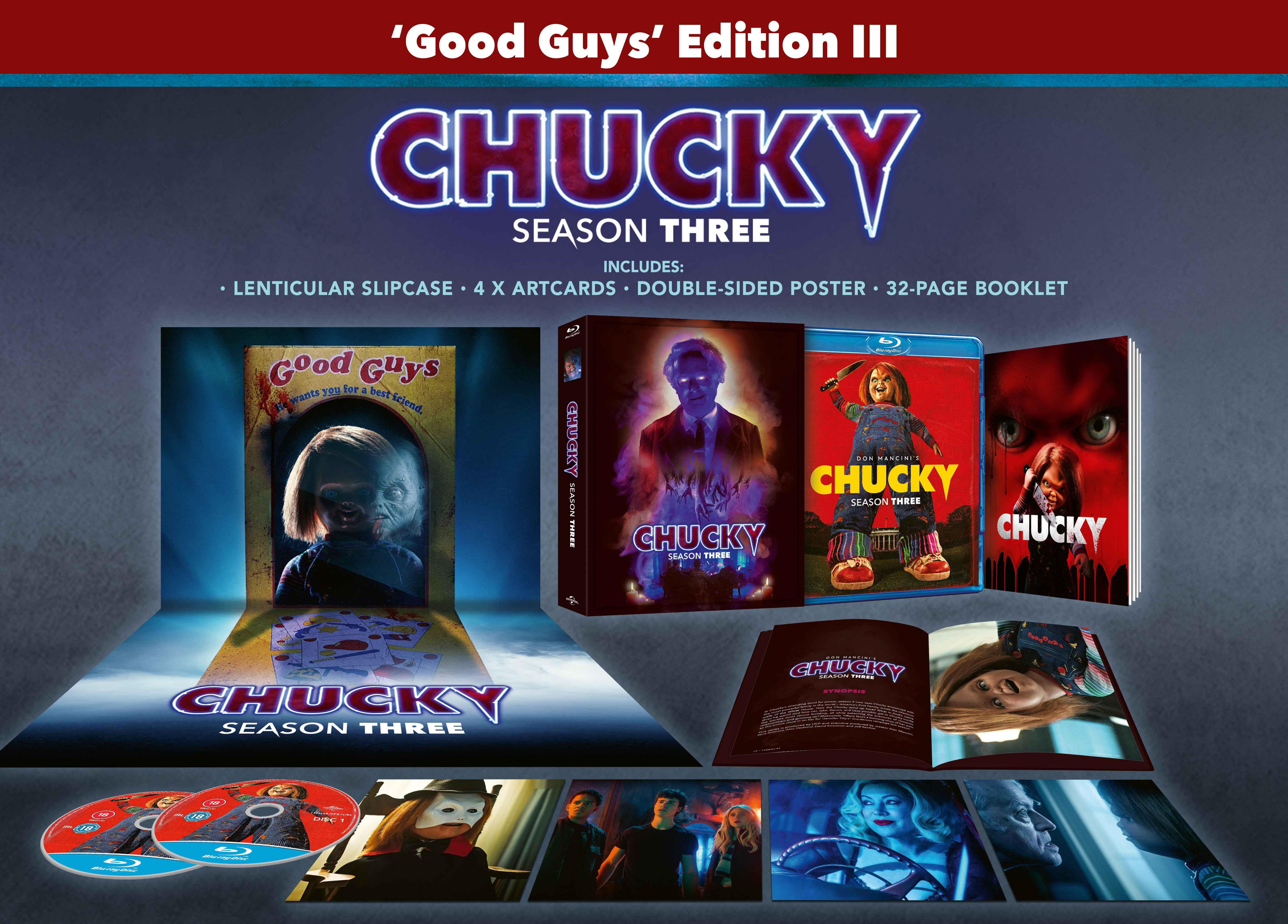 Chucky Season 1 Bluray Steelbook deals (Sealed)