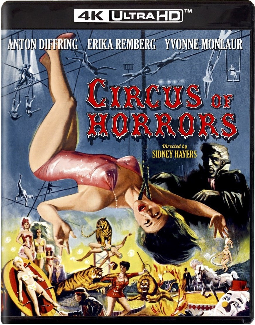 CIRCUS OF HORRORS 4K UHD/BLU-RAY