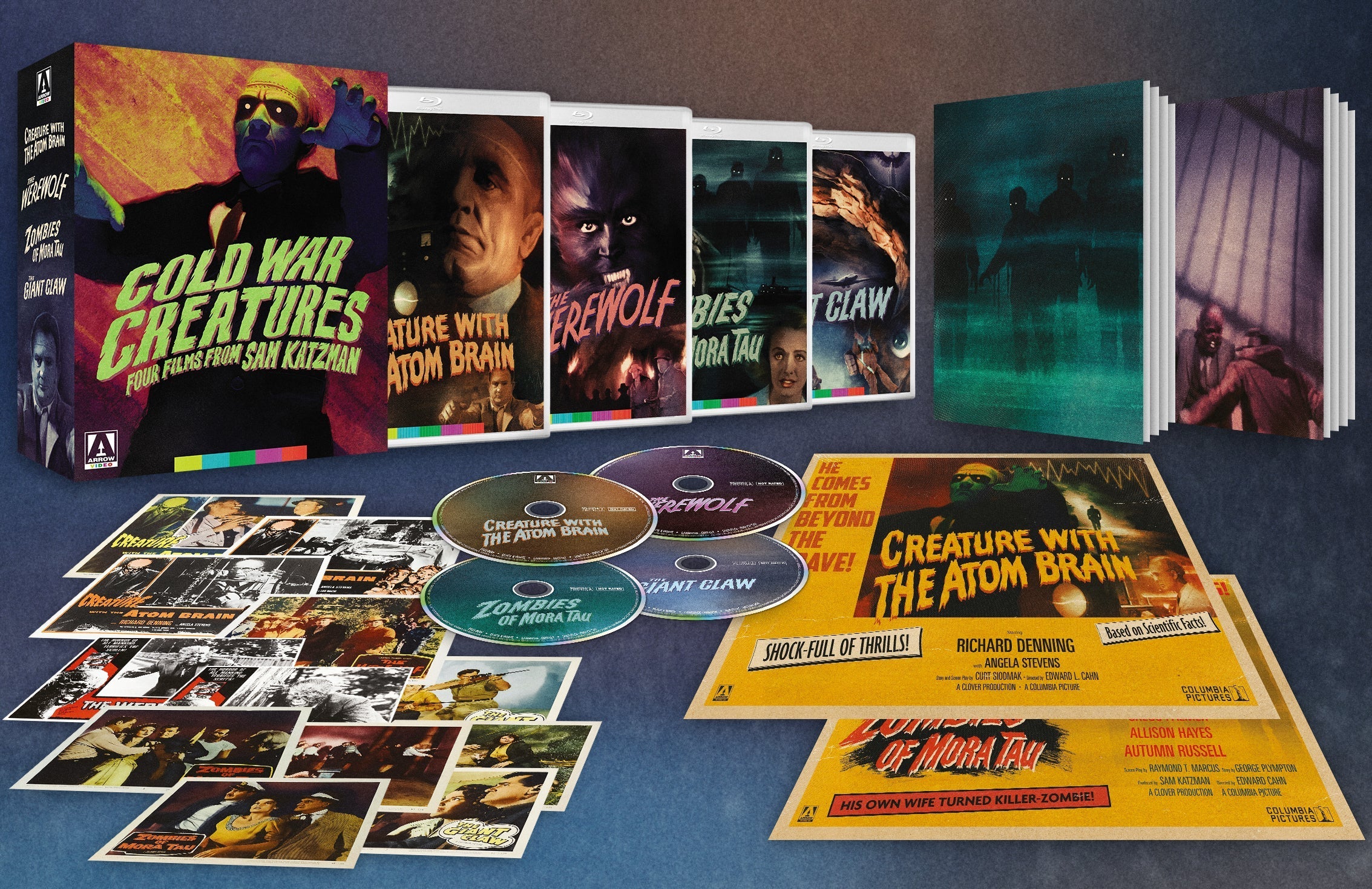 Cold War Creatures: Four Films From Sam Katzman (Limited Edition) Blu-Ray Blu-Ray