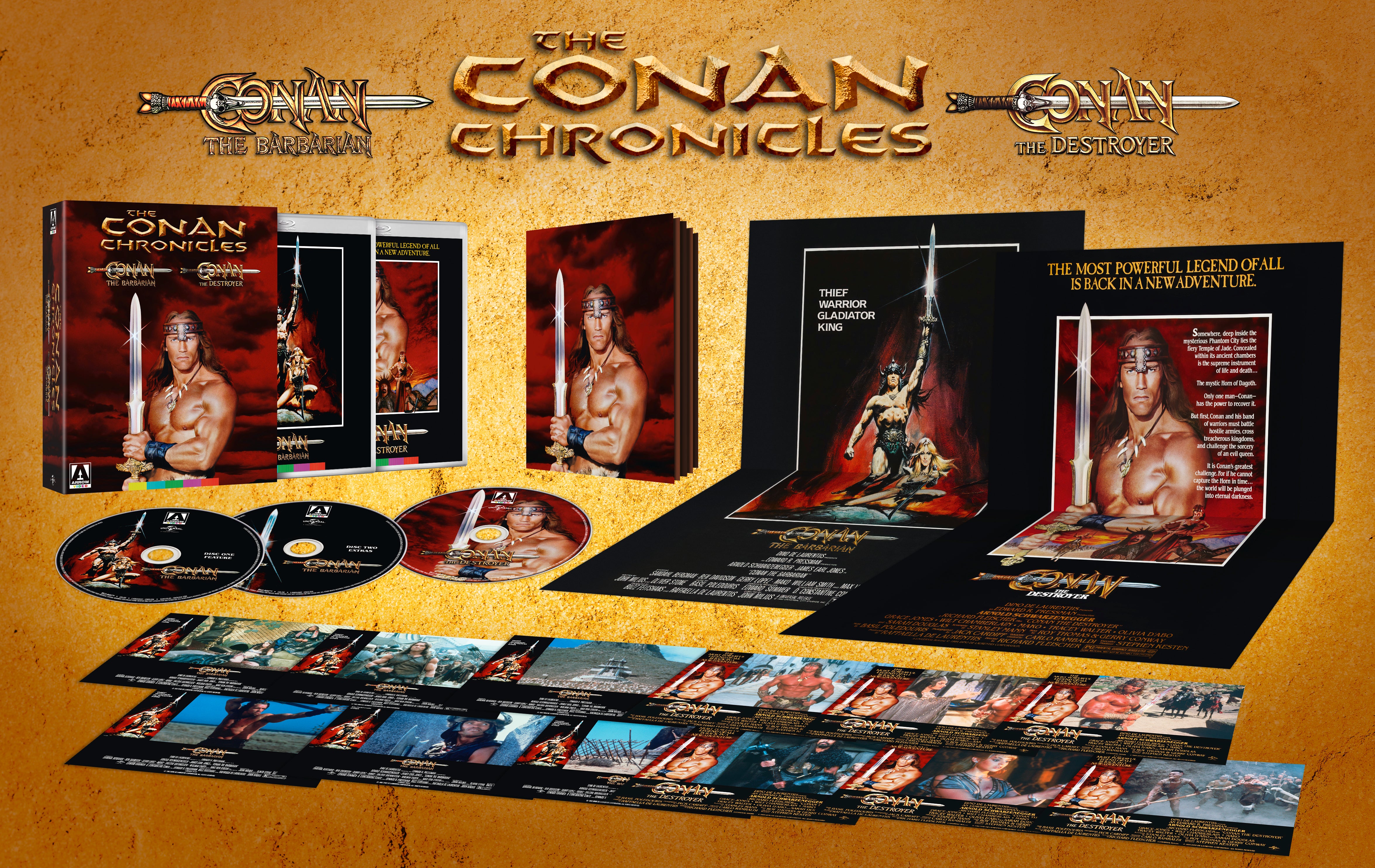 THE CONAN CHRONICLES (LIMITED EDITION) BLU-RAY