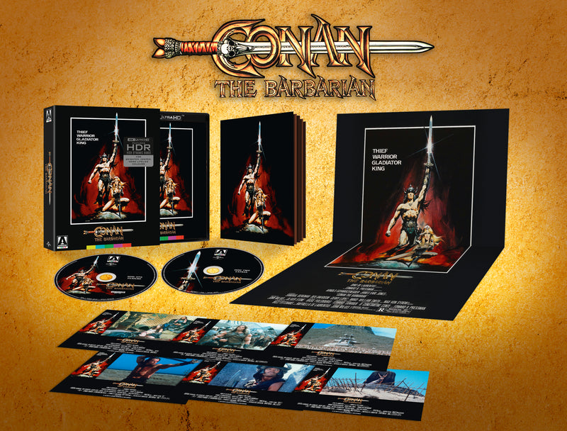 CONAN THE BARBARIAN (LIMITED EDITION) 4K UHD [PRE-ORDER]