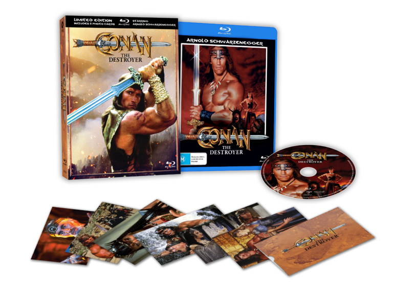 CONAN THE DESTROYER (REGION FREE IMPORT - LIMITED EDITION) BLU-RAY