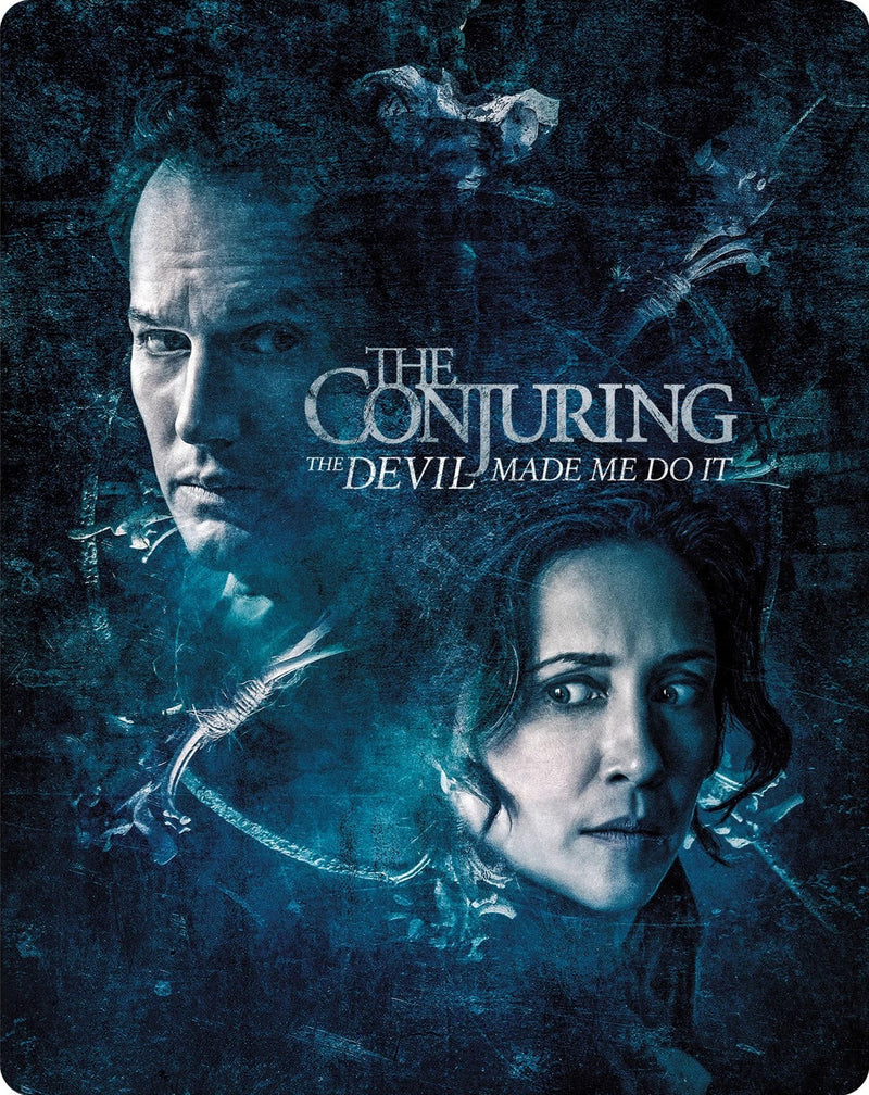 THE CONJURING: THE DEVIL MADE ME DO IT (REGION FREE/B IMPORT - LIMITED EDITION) 4K UHD/BLU-RAY STEELBOOK