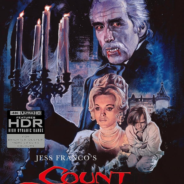 COUNT DRACULA (REGION FREE IMPORT) 4K UHD/BLU-RAY 