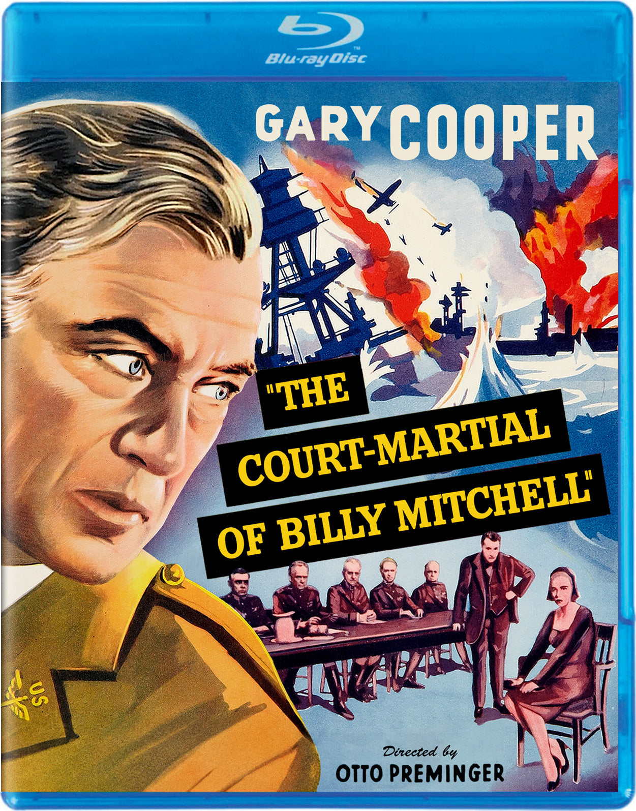 THE COURT-MARTIAL OF BILLY MITCHELL BLU-RAY