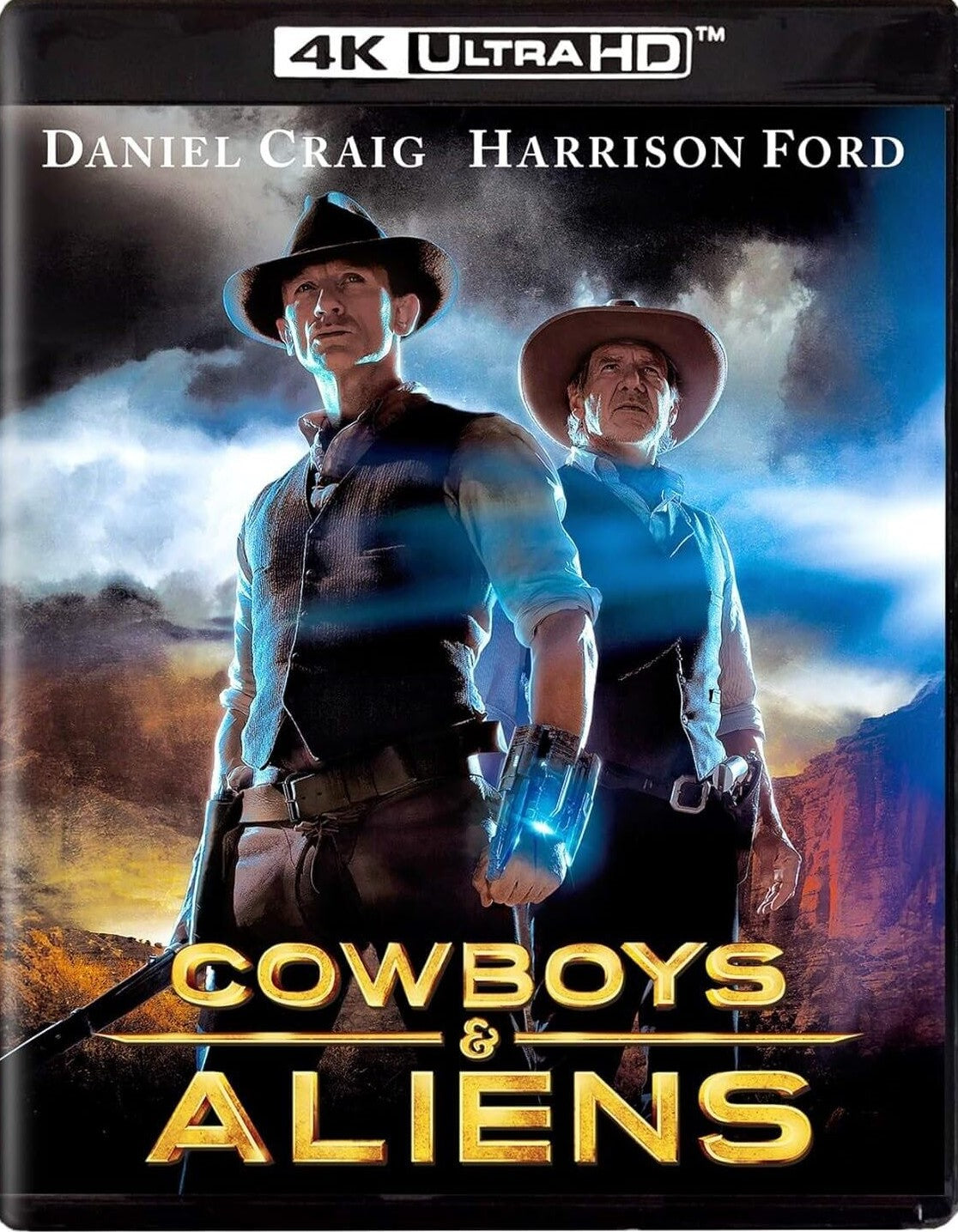 COWBOYS AND ALIENS 4K UHD/BLU-RAY