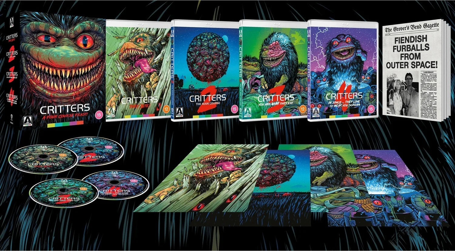 CRITTERS: A FOUR COURSE FEAST (REGION B IMPORT - LIMITED EDITION) BLU-RAY [PRE-ORDER]