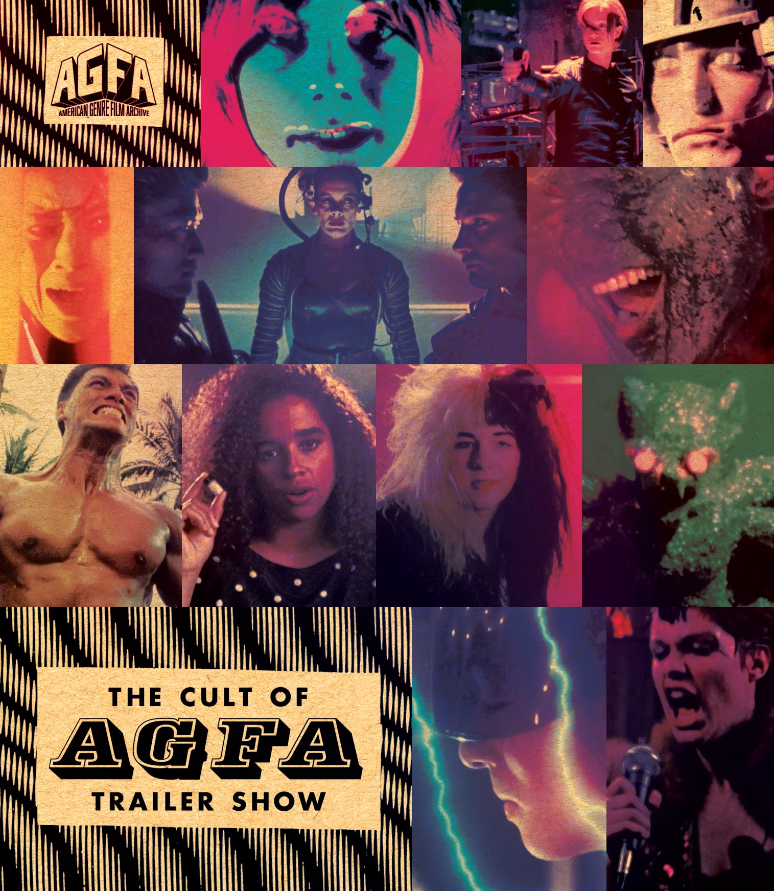 THE CULT OF AGFA TRAILER SHOW BLU-RAY