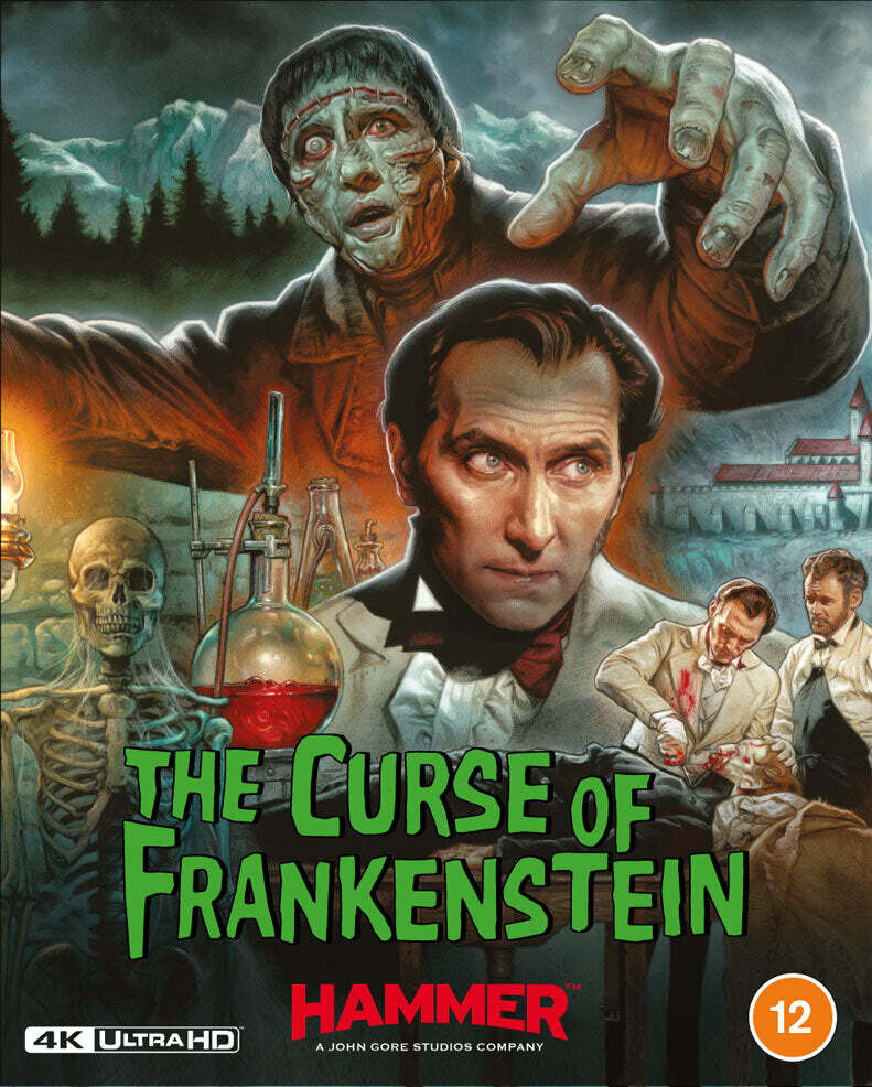 THE CURSE OF FRANKENSTEIN (REGION FREE IMPORT) 4K UHD [PRE-ORDER]