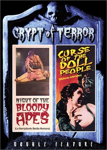 THE NIGHT OF THE BLOODY APES / CURSE OF THE DOLL PEOPLE DVD