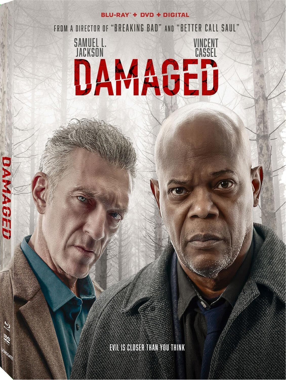 DAMAGED BLU-RAY/DVD