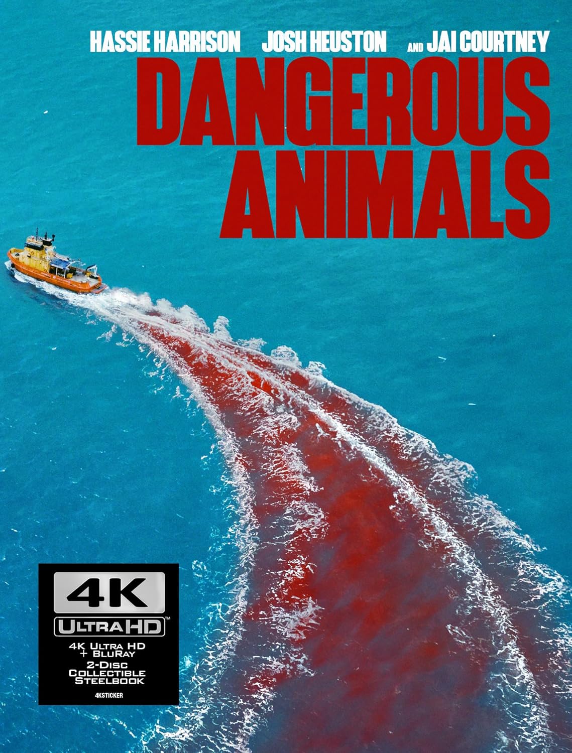 DANGEROUS ANIMALS 4K UHD/BLU-RAY STEELBOOK [PRE-ORDER]