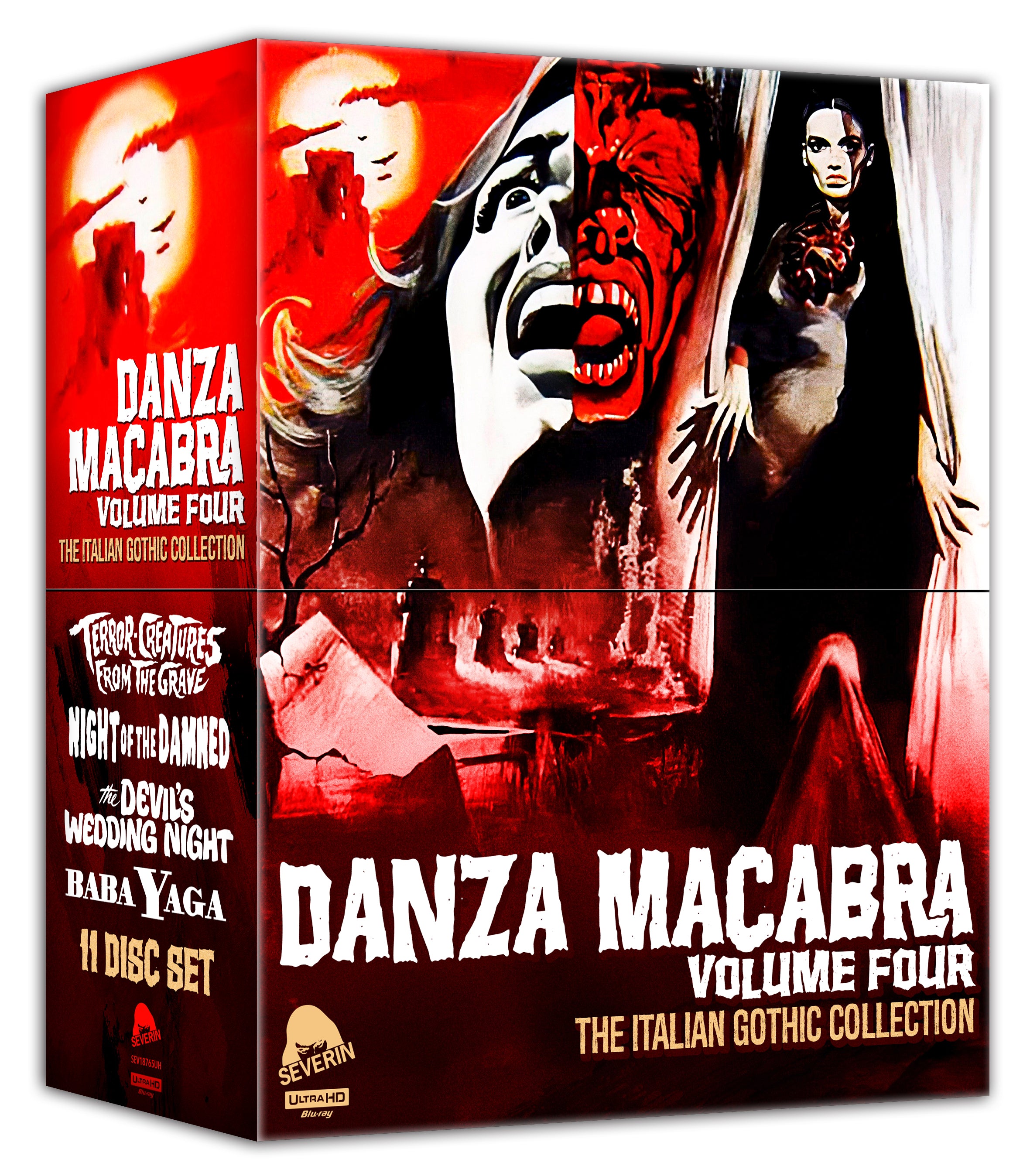 DANZA MACABRA VOLUME FOUR: THE ITALIAN GOTHIC COLLECTION 4K UHD/BLU-RAY/CD [PRE-ORDER]