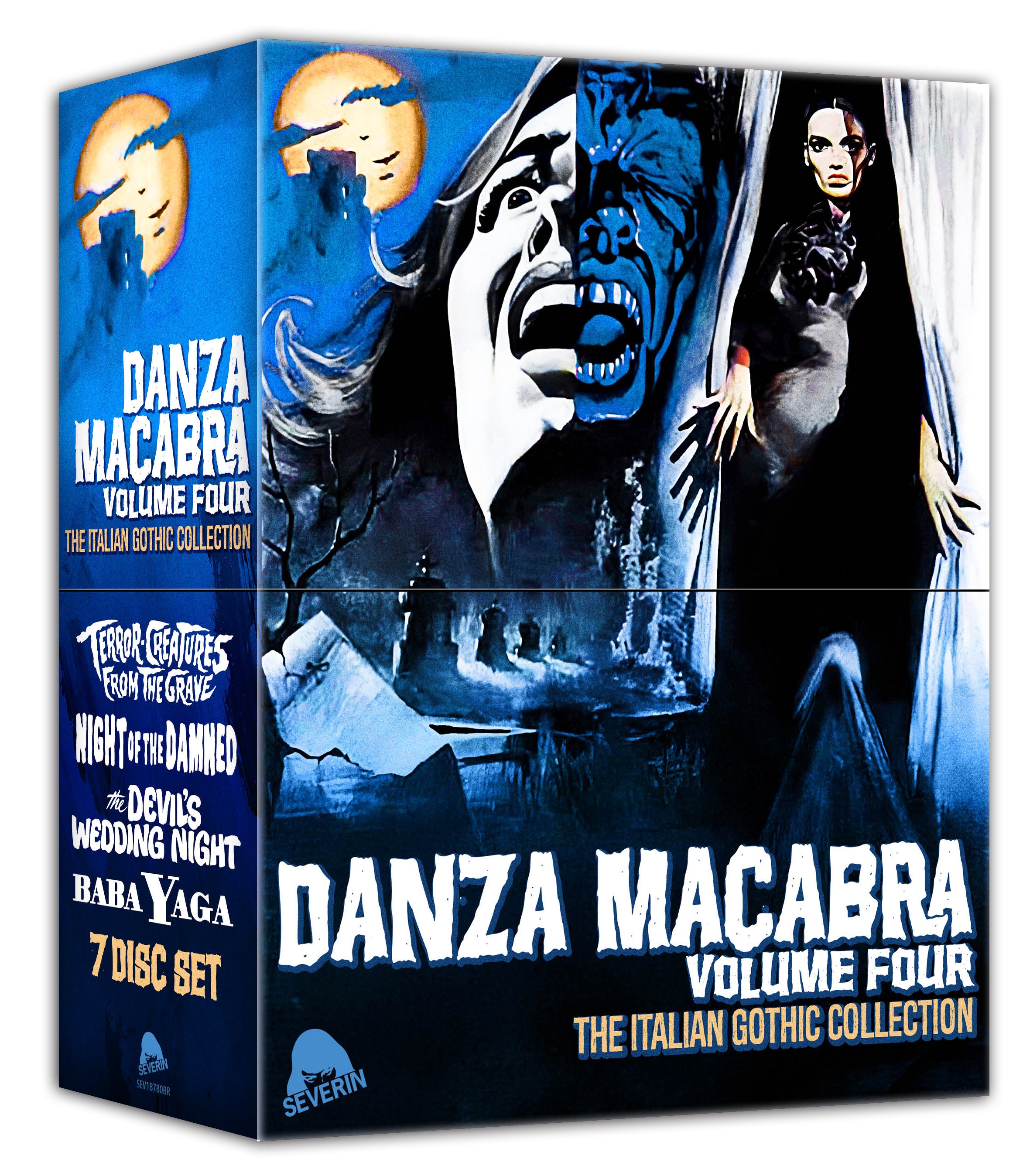 DANZA MACABRE VOLUME FOUR: THE ITALIAN GOTHIC COLLECTION BLU-RAY/CD [PRE-ORDER]