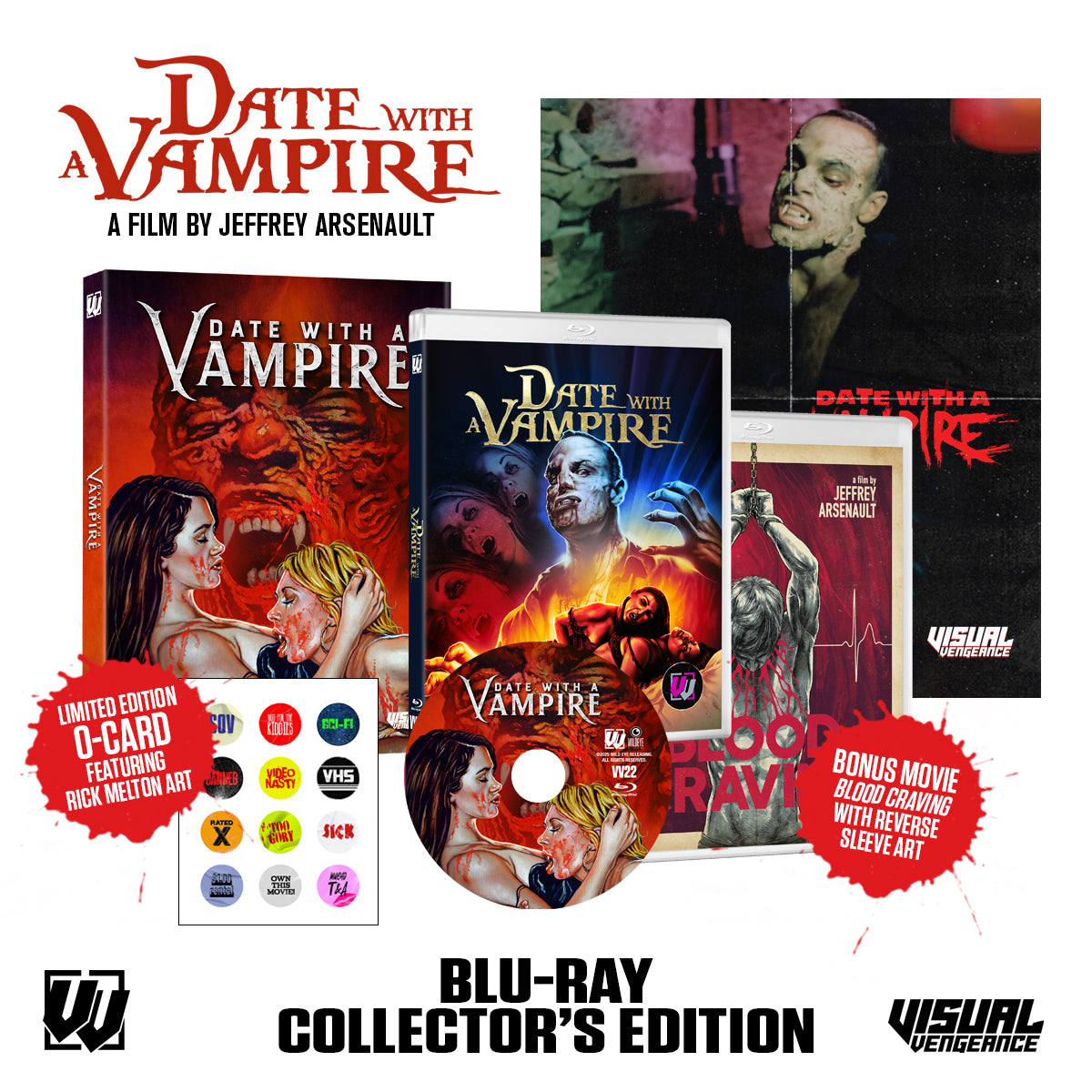 DATE WITH A VAMPIRE BLU-RAY [PRE-ORDER]