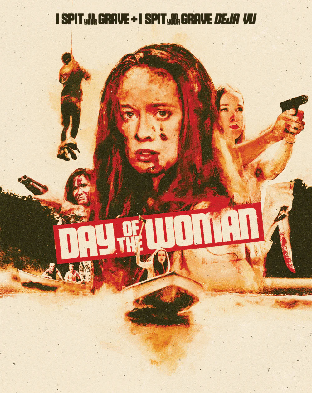 DAY OF THE WOMAN: I SPIT ON YOUR GRAVE / I SPIT ON YOUR GRAVE: DEJA VU (REGION FREE IMPORT) 4K UHD/BLU-RAY [PRE-ORDER]