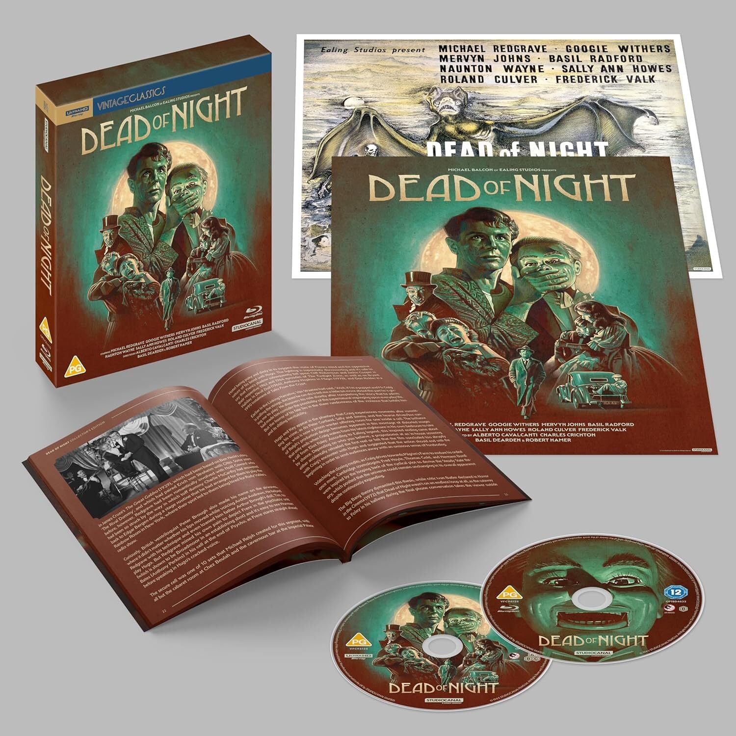 DEAD OF NIGHT (REGION FREE/B IMPORT - LIMITED EDITION) 4K UHD/BLU-RAY [PRE-ORDER]