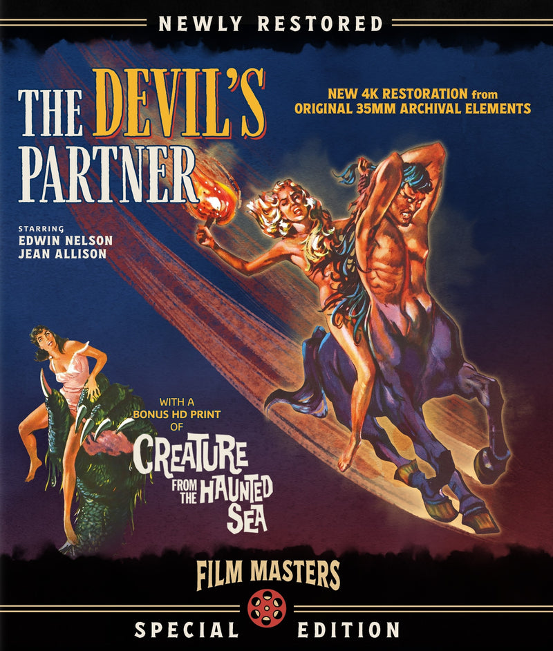 THE DEVIL'S PARTNER / CREATURE FROM THE HAUNTED SEA BLU-RAY [PRE-ORDER]