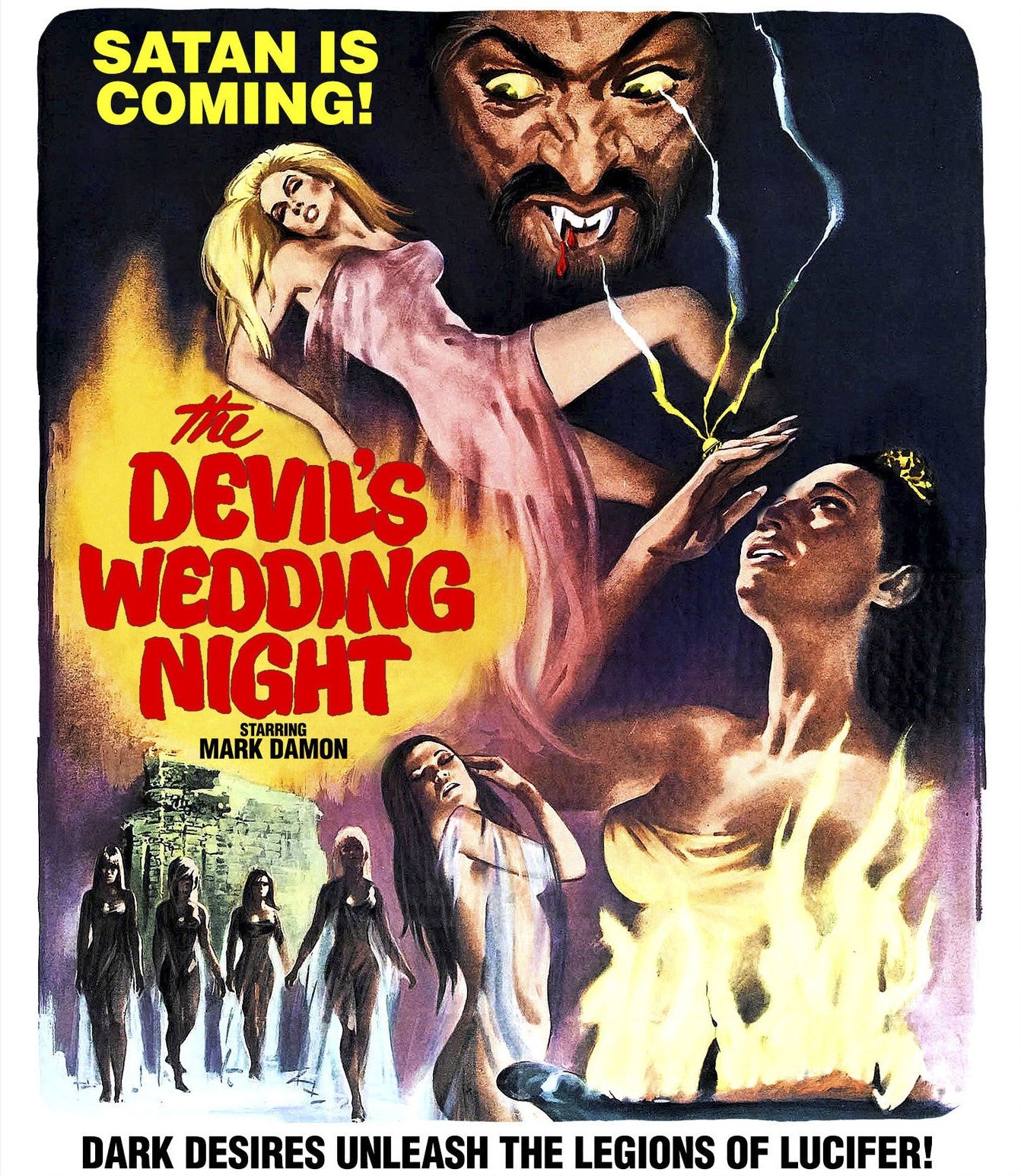 THE DEVIL'S WEDDING NIGHT BLU-RAY