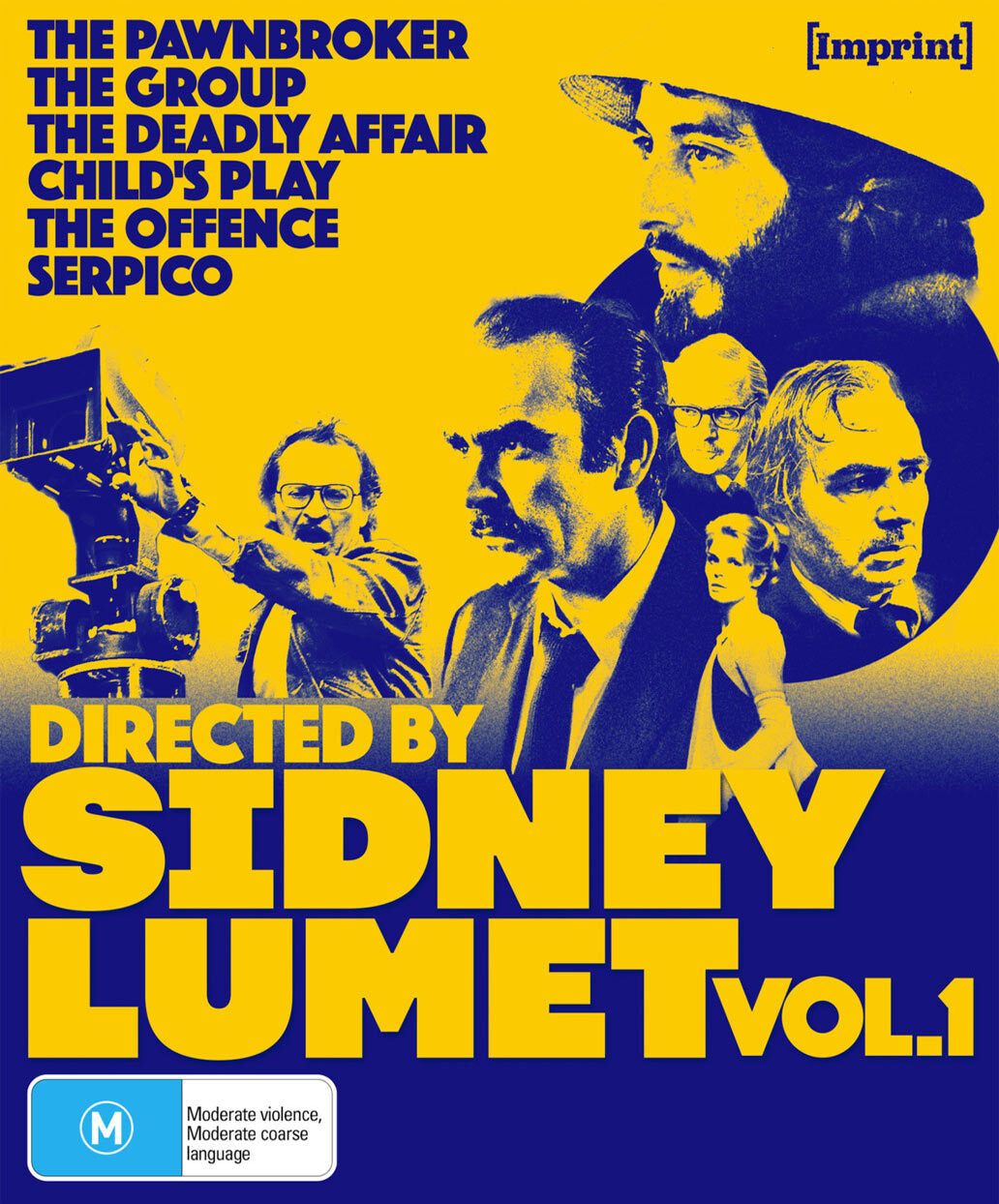 DIRECTED BY SIDNEY LUMET VOLUME 1 (REGION FREE IMPORT - LIMITED EDITION) BLU-RAY