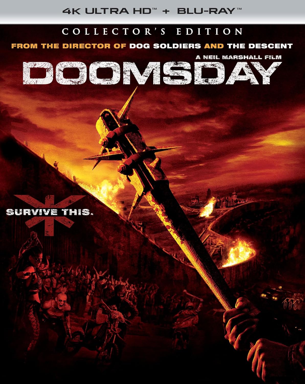 DOOMSDAY 4K UHD/BLU-RAY