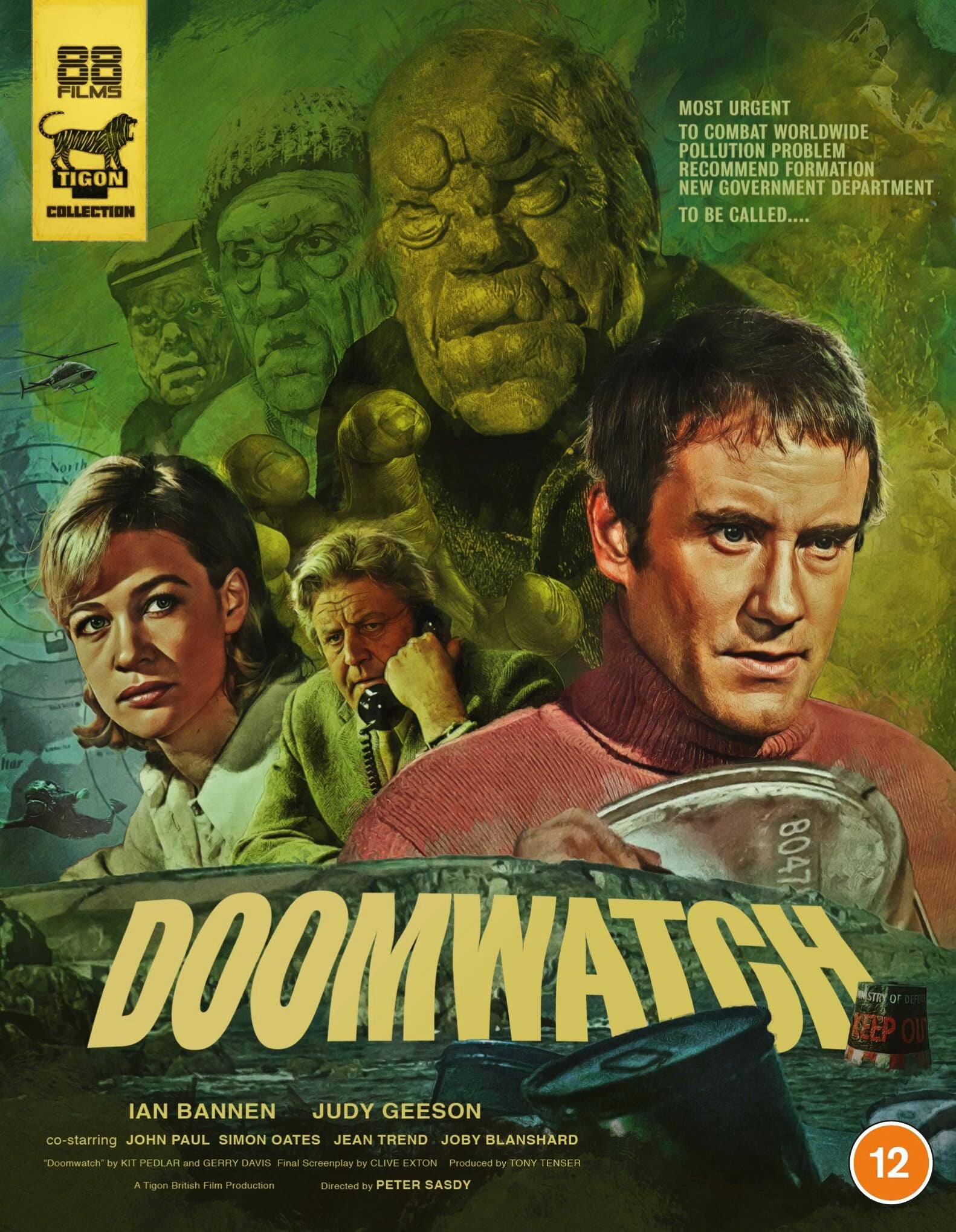 DOOMWATCH (REGION B IMPORT) BLU-RAY