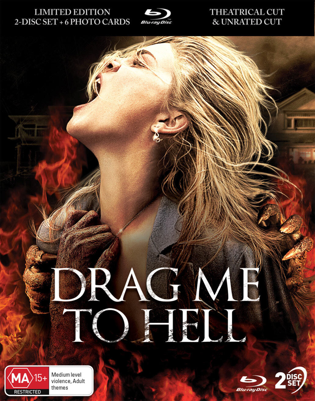 DRAG ME TO HELL (REGION FREE IMPORT - LIMITED EDITION) BLU-RAY
