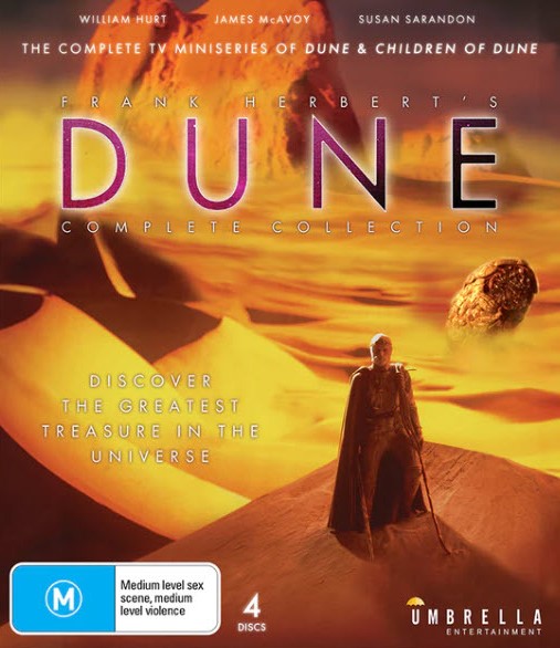 FRANK HERBERT'S DUNE AND CHILDREN OF DUNE (REGION FREE IMPORT - LIMITED EDITION) BLU-RAY