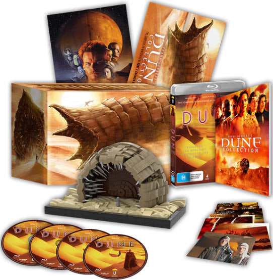 FRANK HERBERT'S DUNE AND CHILDREN OF DUNE (REGION FREE IMPORT - LIMITED EDITION) BLU-RAY