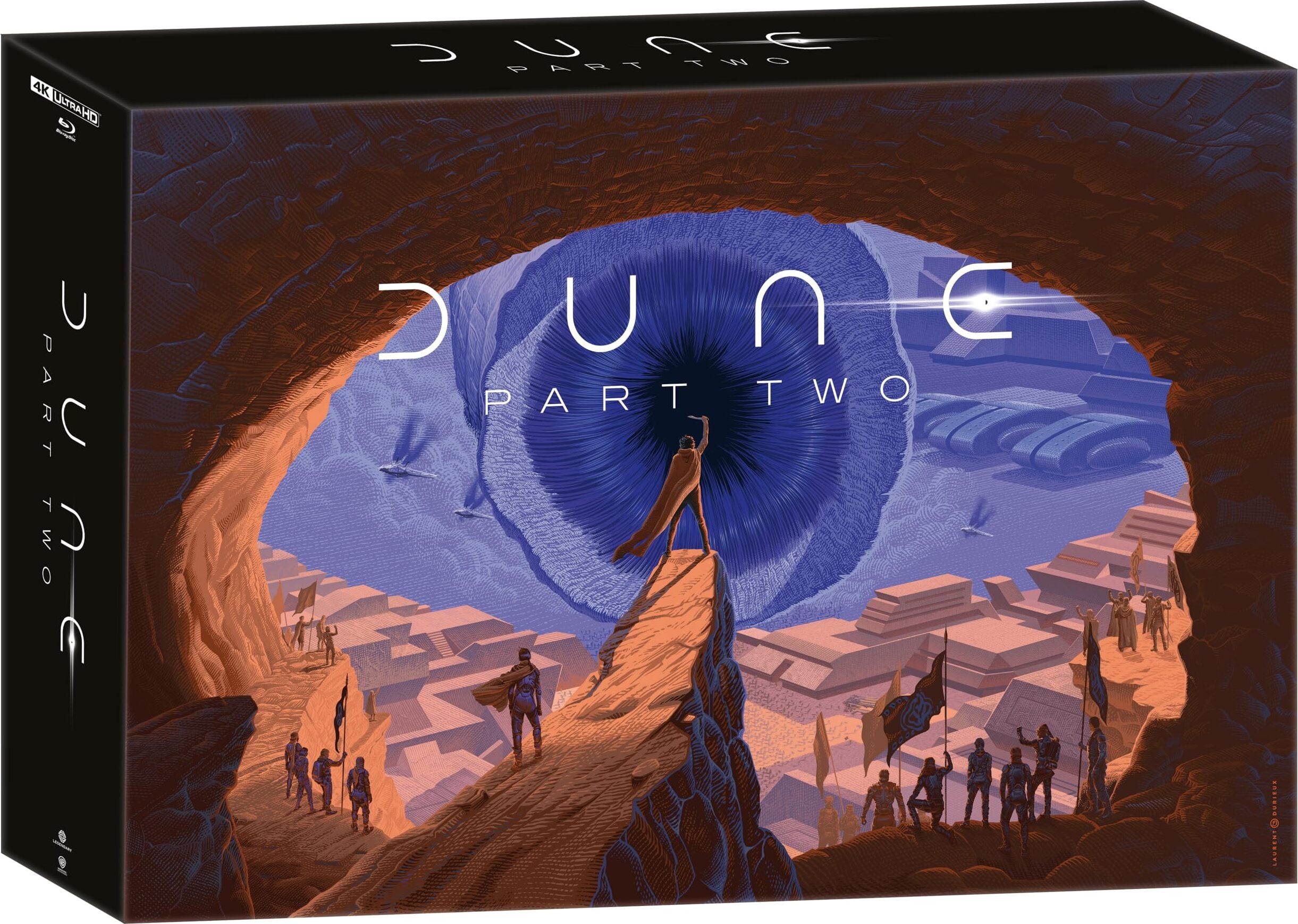 DUNE: PART TWO (REGION FREE/B IMPORT - LIMITED EDITION) 4K UHD/BLU-RAY STEELBOOK