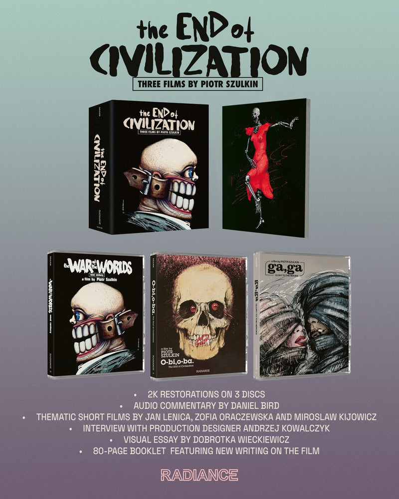 THE END OF CIVILIZATION: THREE FILMS BY PIOTR SZULKIN (REGION B IMPORT - LIMITED EDITION) BLU-RAY [PRE-ORDER]