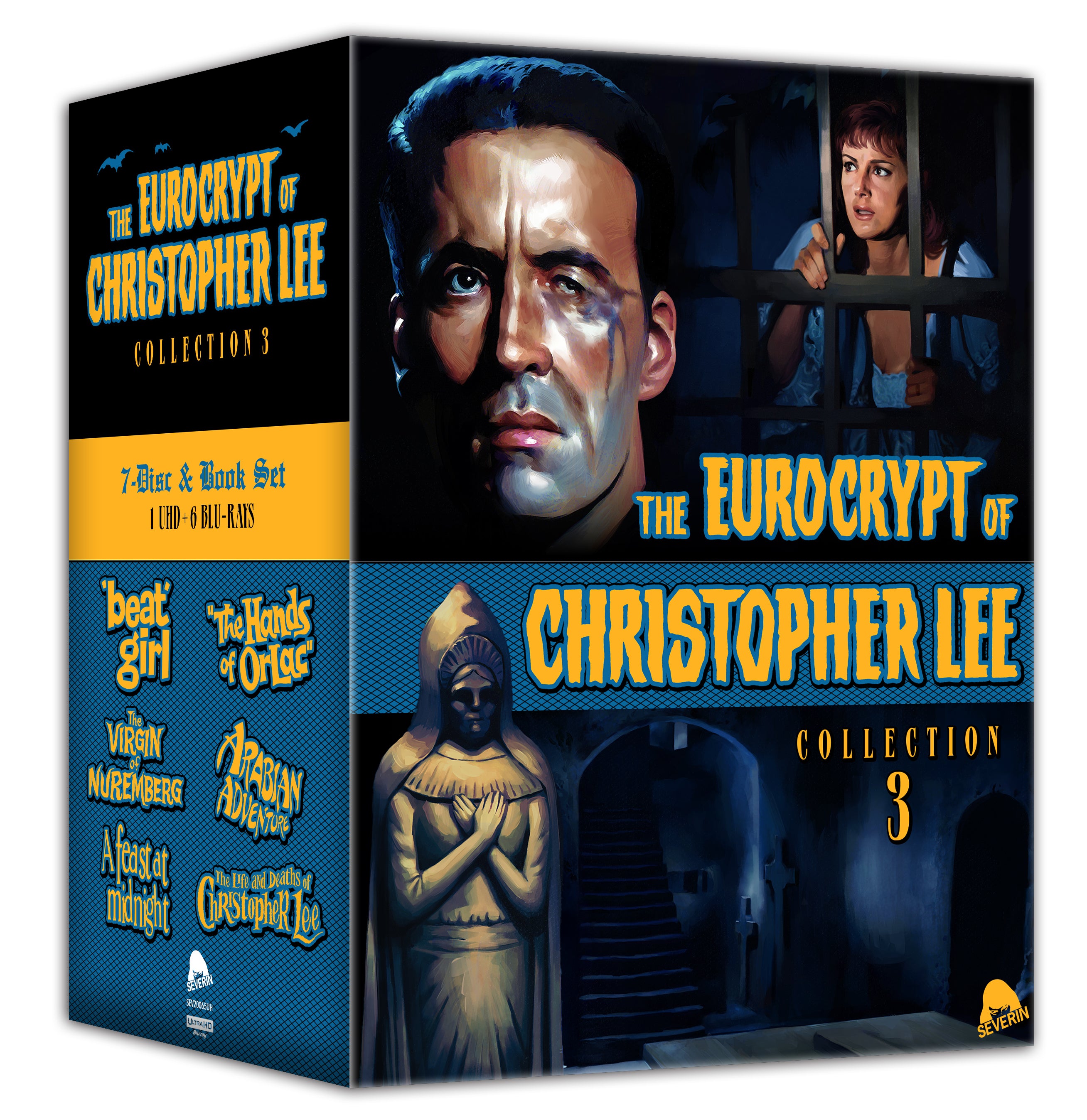 THE EUROCRYPT OF CHRISTOPHER LEE COLLECTION 3 4K UHD/BLU-RAY [PRE-ORDER]
