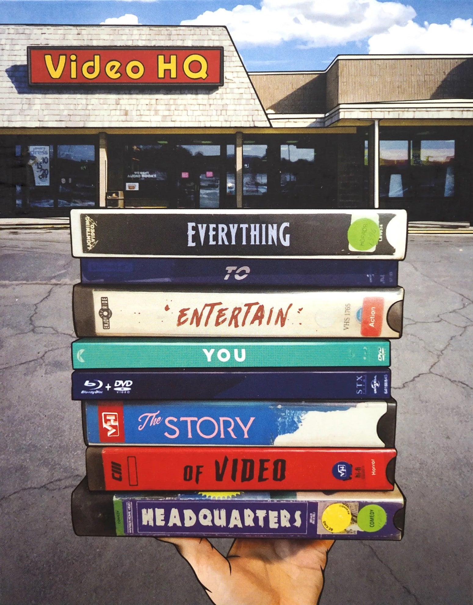 EVERYTHING TO ENTERTAIN YOU: THE STORY OF VIDEO HEADQUARTERS (LIMITED EDITION) BLU-RAY