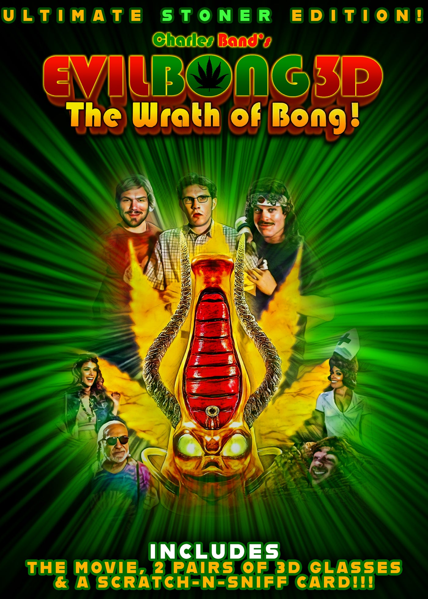 EVIL BONG 3D: THE WRATH OF BONG! (ULTIMATE STONER EDITION) BLU-RAY