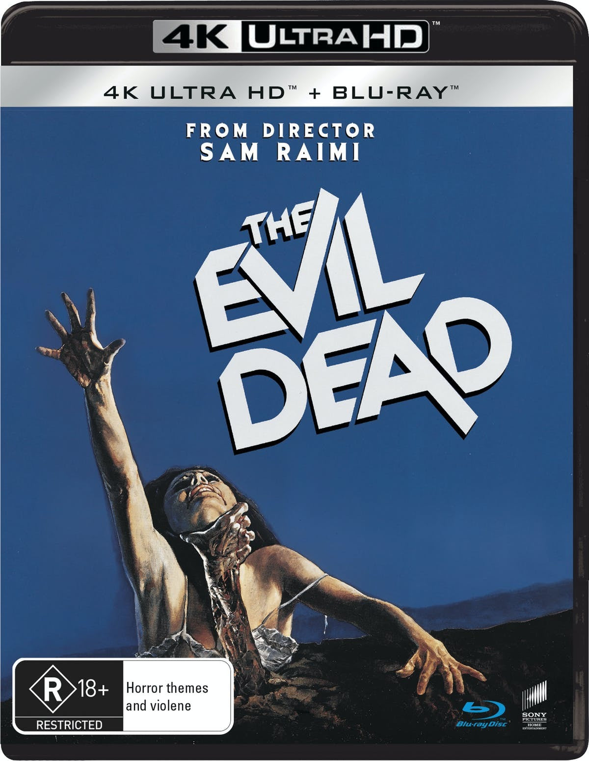 THE EVIL DEAD (1981) (REGION FREE IMPORT) 4K UHD/BLU-RAY