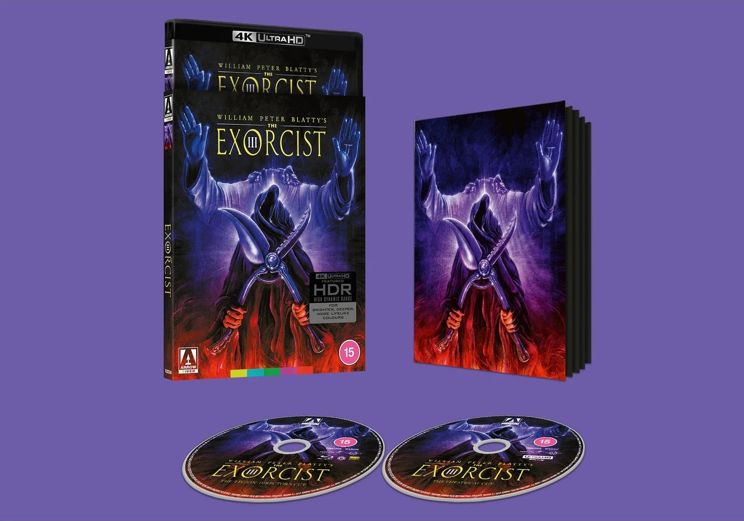 THE EXORCIST III (REGION FREE/B IMPORT - LIMITED EDITION) 4K UHD/BLU-RAY