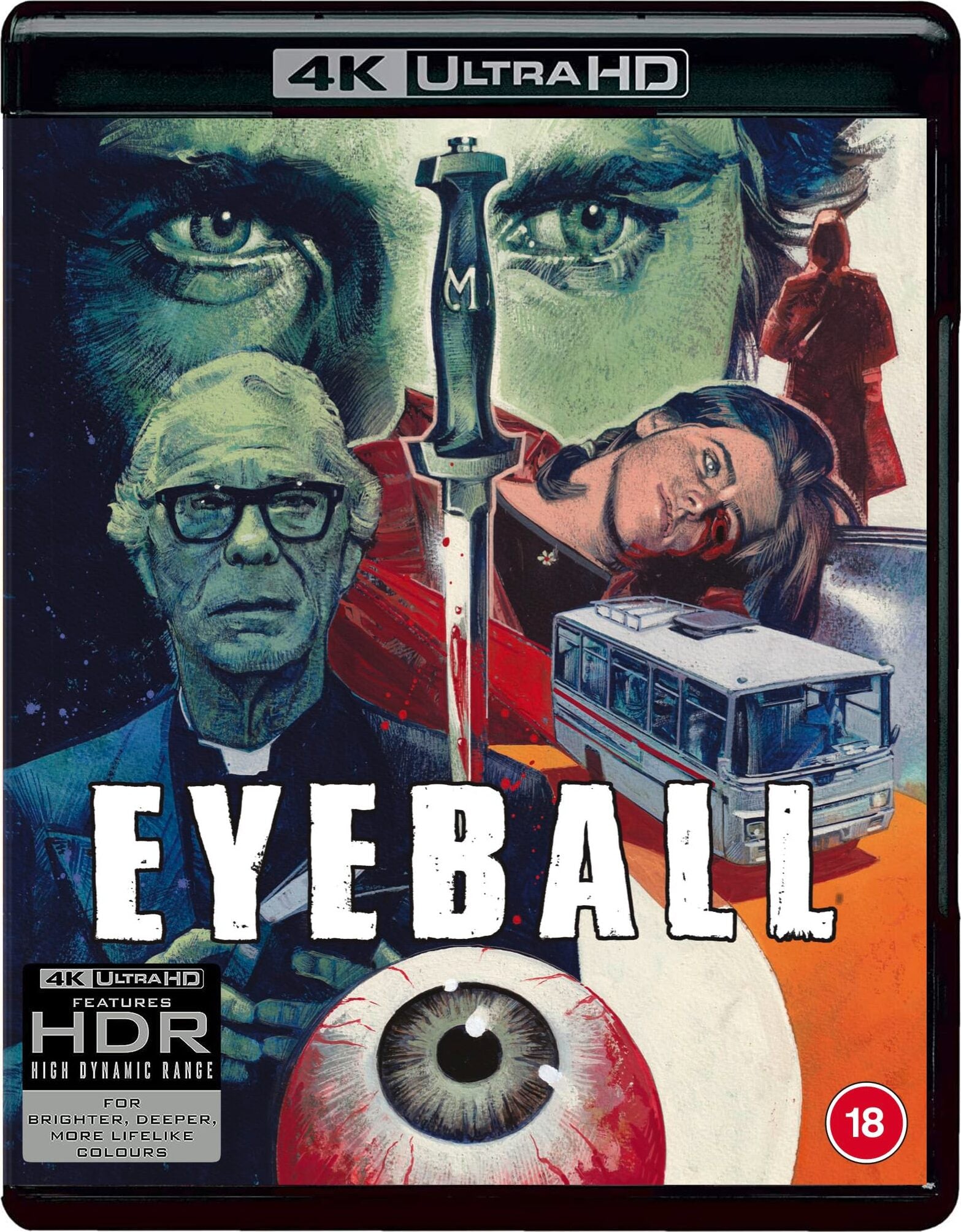 EYEBALL (REGION FREE/B IMPORT) 4K UHD/BLU-RAY [PRE-ORDER]