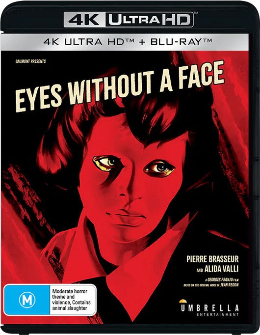 EYES WITHOUT A FACE (REGION FREE IMPORT - LIMITED EDITION) 4K UHD/BLU-RAY [PRE-ORDER]