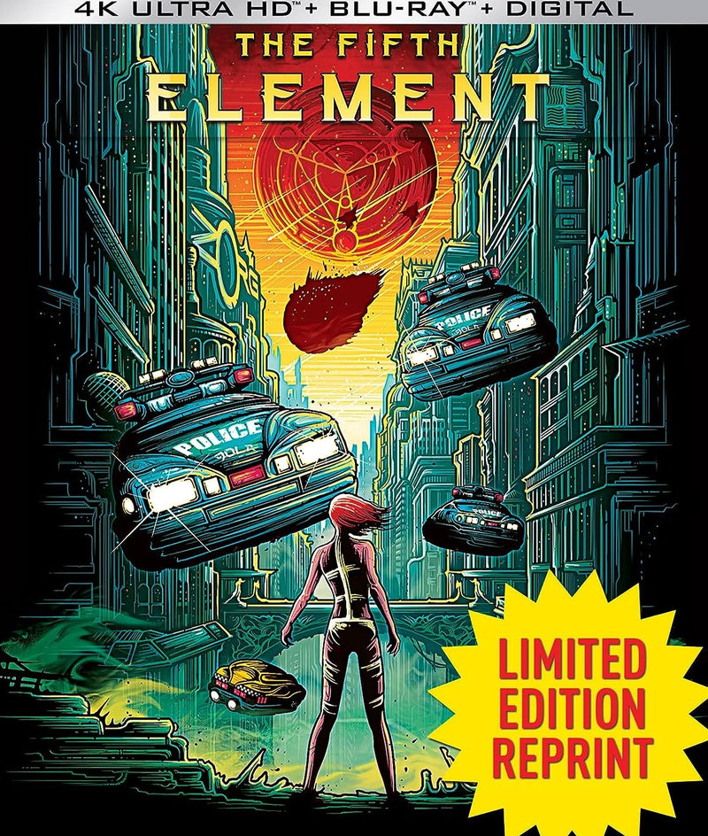 THE FIFTH ELEMENT (LIMITED EDITION) 4K UHD/BLU-RAY STEELBOOK