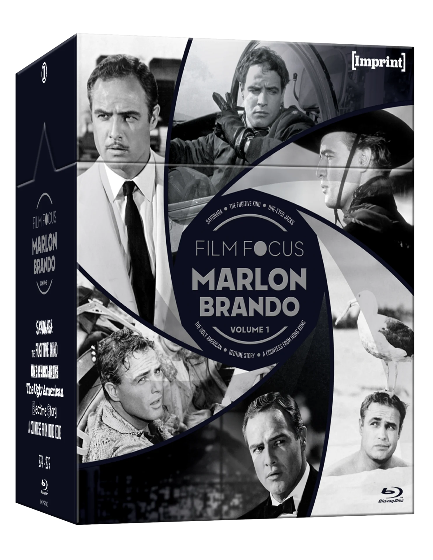 FILM FOCUS: MARLON BRANDO (REGION FREE IMPORT - LIMITED EDITION) BLU-RAY