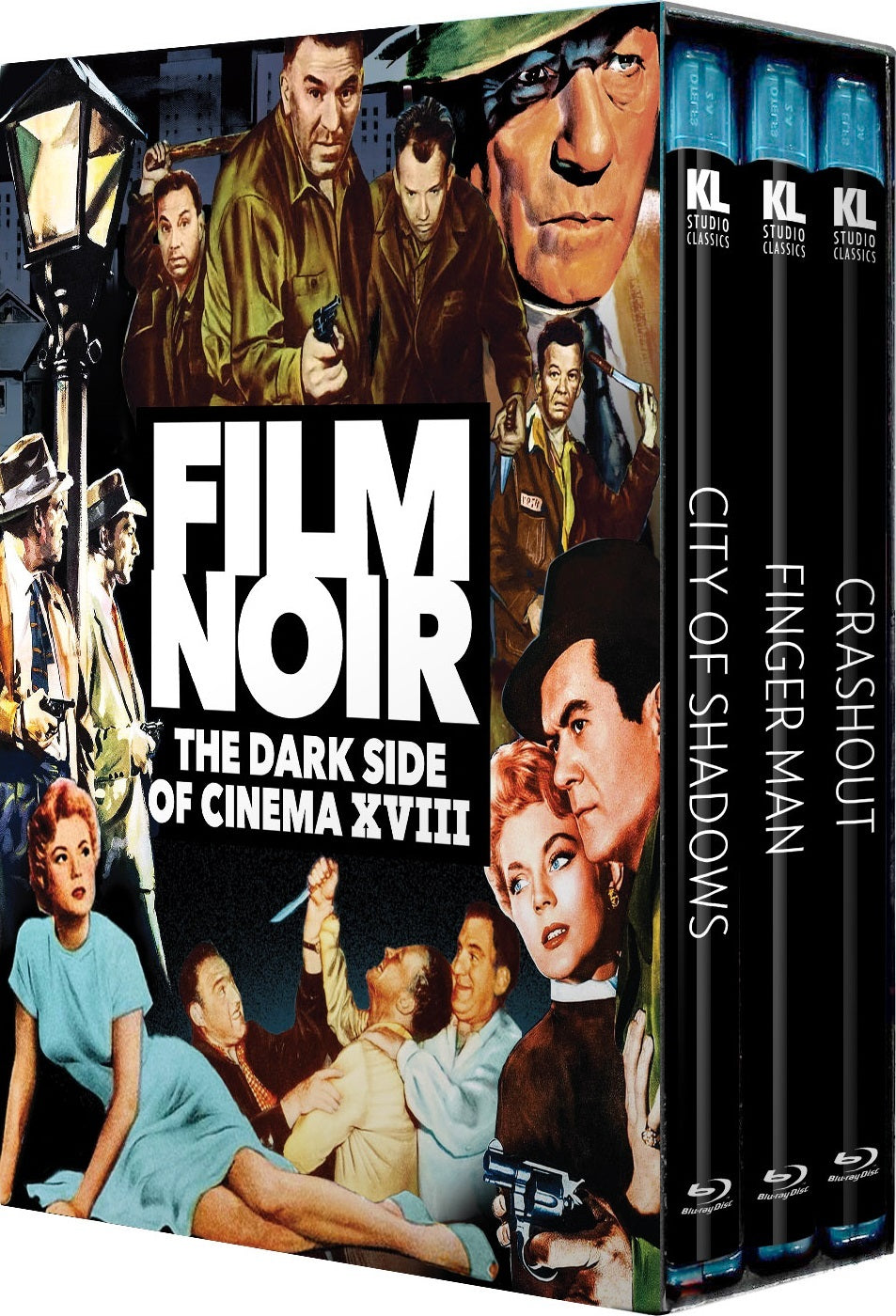 FILM NOIR: THE DARK SIDE OF CINEMA XVIII BLU-RAY