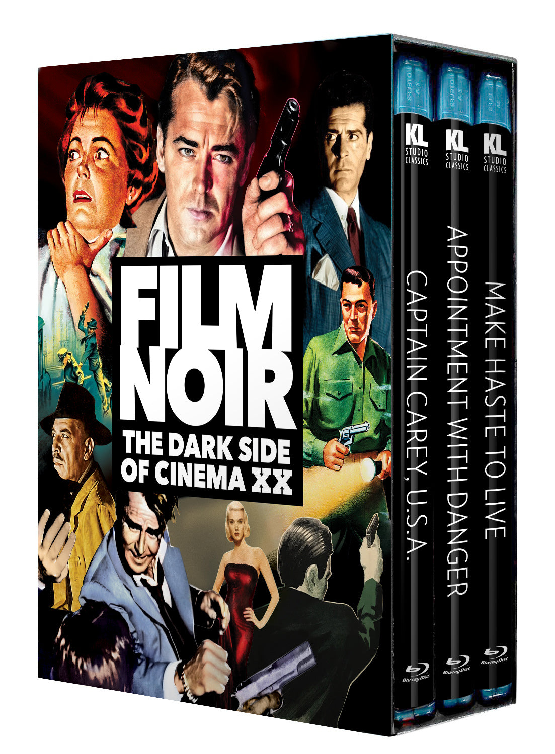 FILM NOIR: THE DARK SIDE OF CINEMA XX BLU-RAY