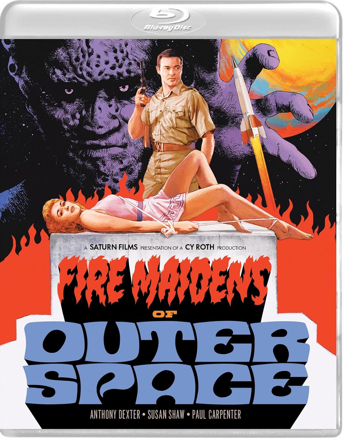 FIRE MAIDENS OF OUTER SPACE BLU-RAY [PRE-ORDER]