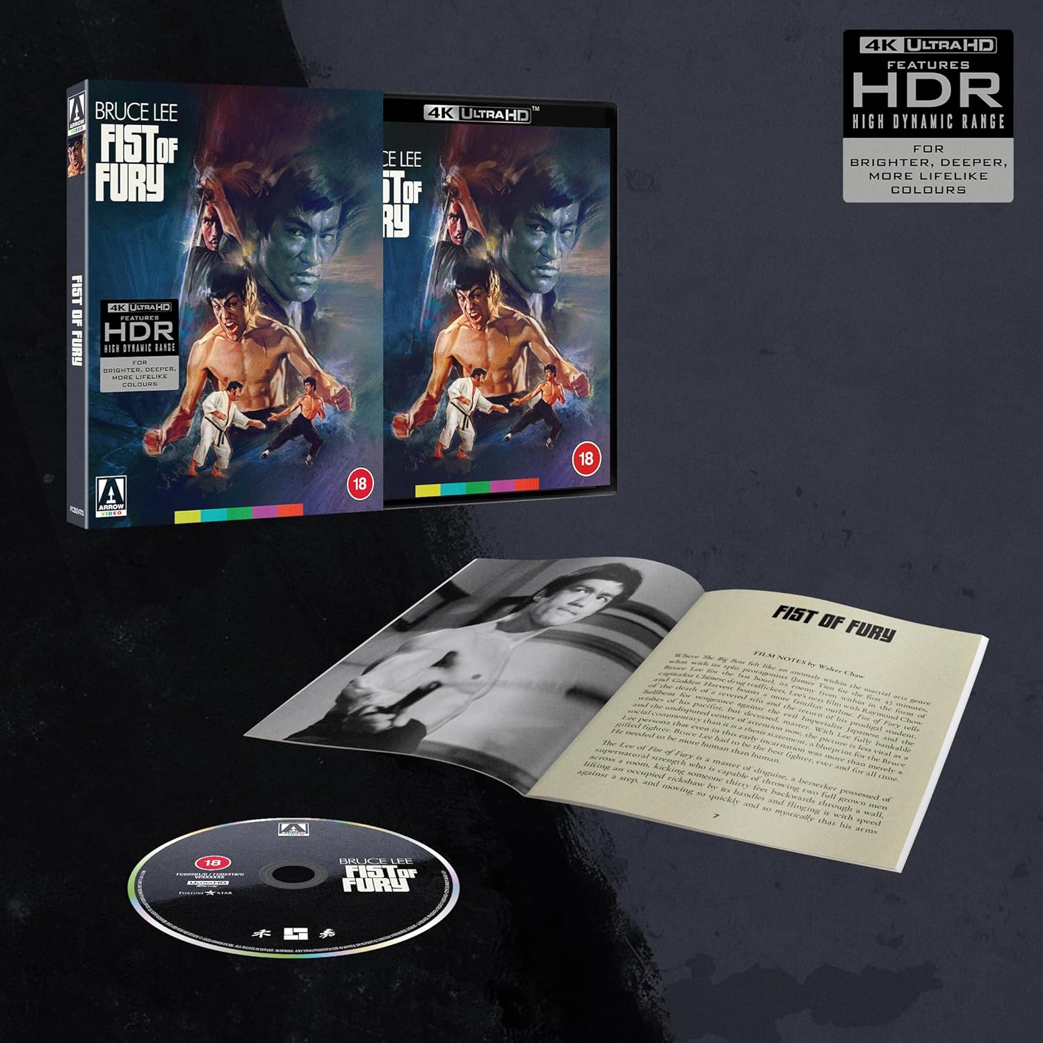 FIST OF FURY (REGION FREE IMPORT - LIMITED EDITION) 4K UHD