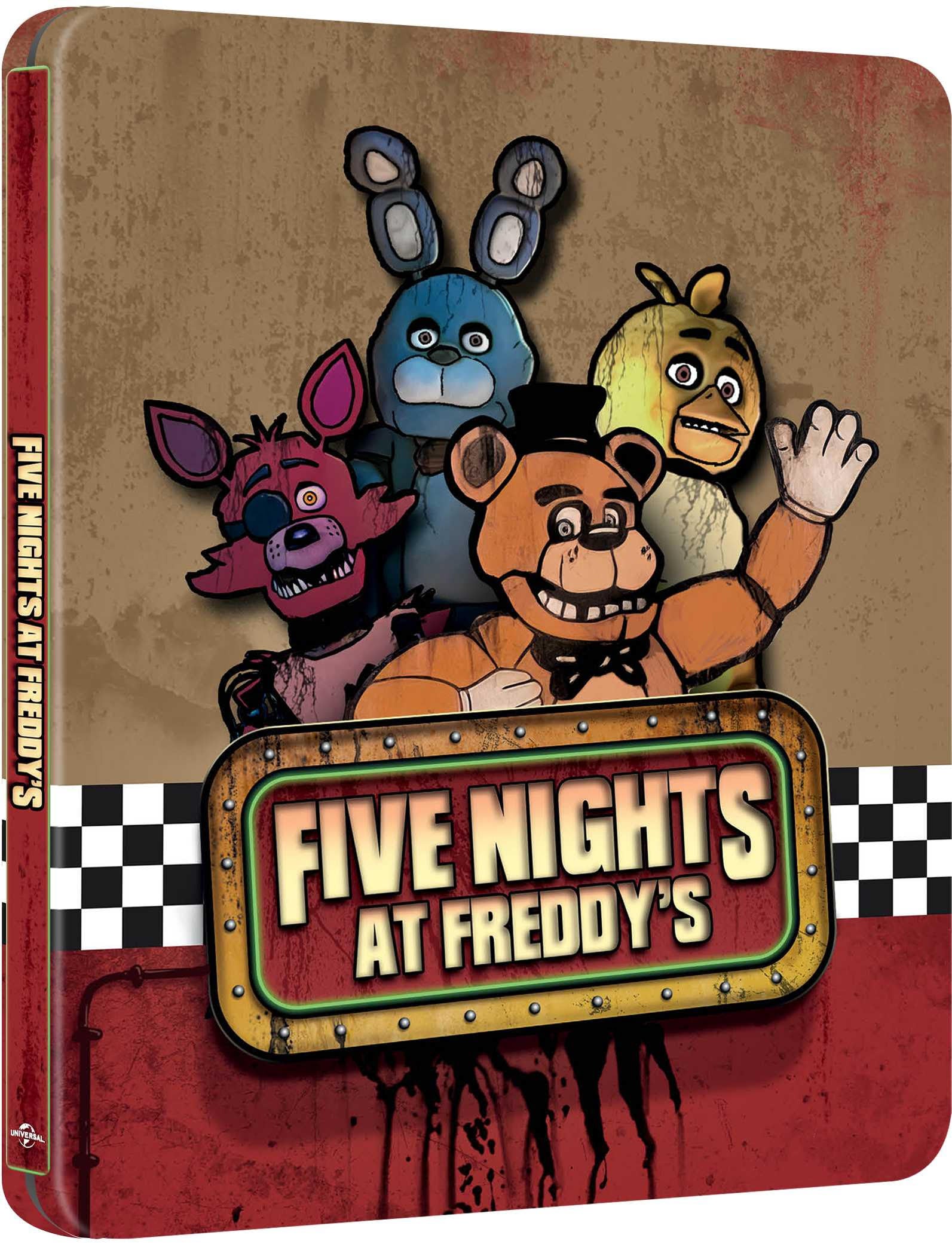 FIVE NIGHTS AT FREDDY'S (REGION FREE/B IMPORT - LIMITED EDITION) 4K UHD/BLU-RAY STEELBOOK